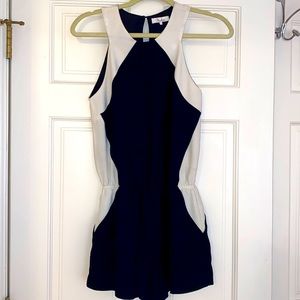 Parker Black & White Romper